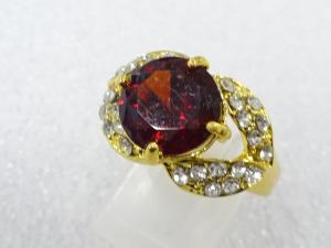 色石　指輪(18号)